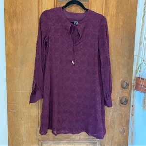 TT Collection embroidered cross stitch dress small